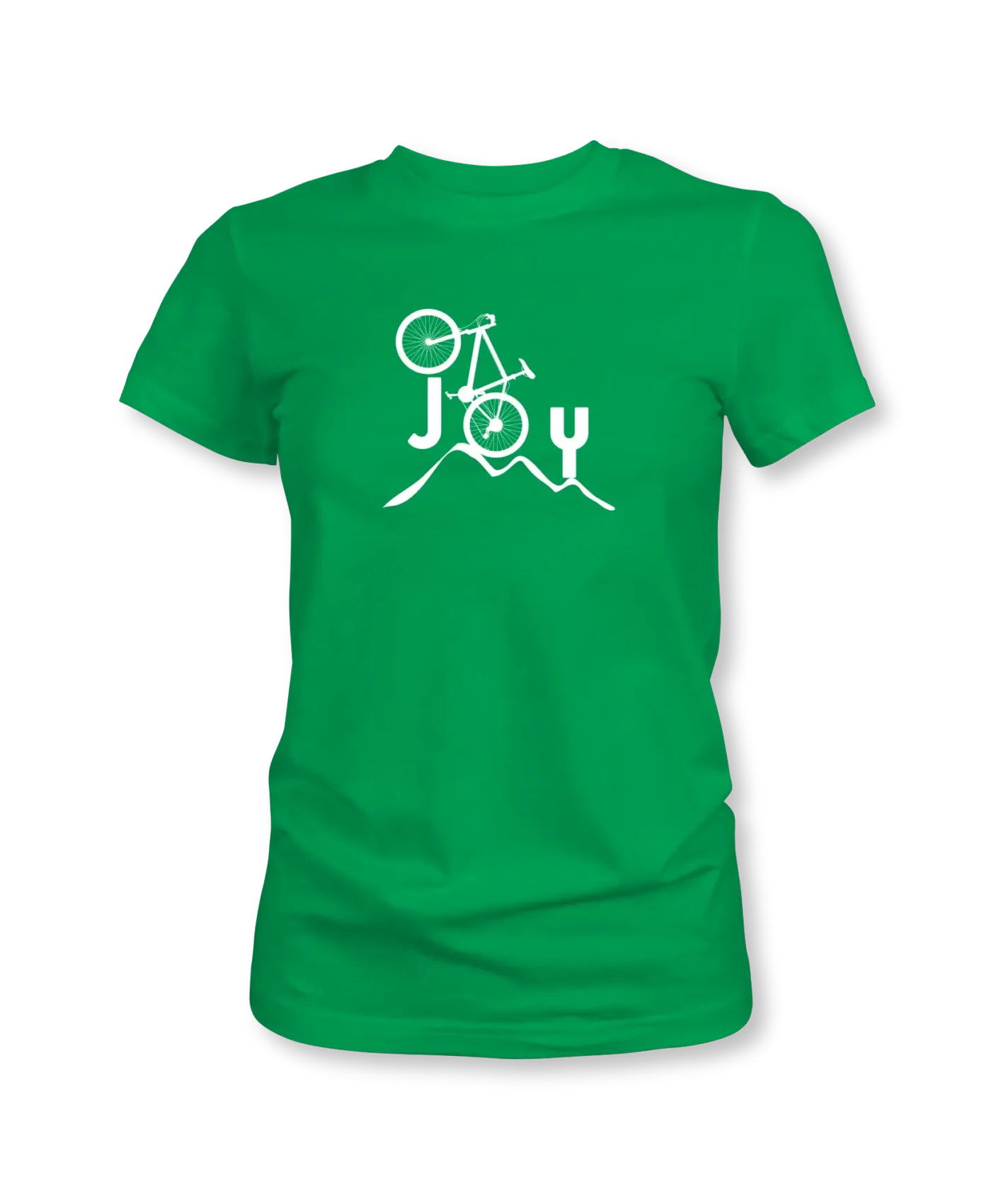 Joy Ladies Cycling T-Shirt Amazon Green - BikeMessenger