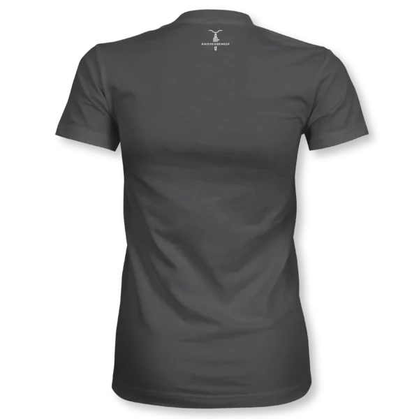 Blah-Blah-Blah Ladies Cycling T-Shirt Back View - BikeMessenger