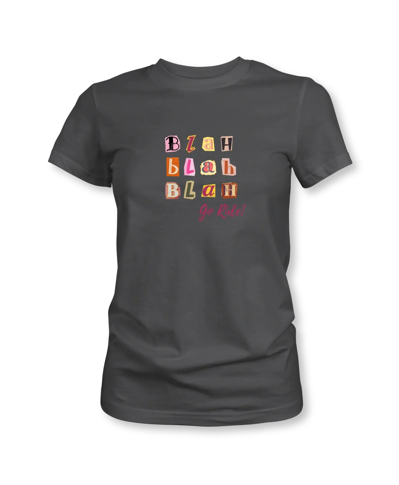 Blah-Blah-Blah Ladies Cycling T-Shirt South Africa - BikeMessenger