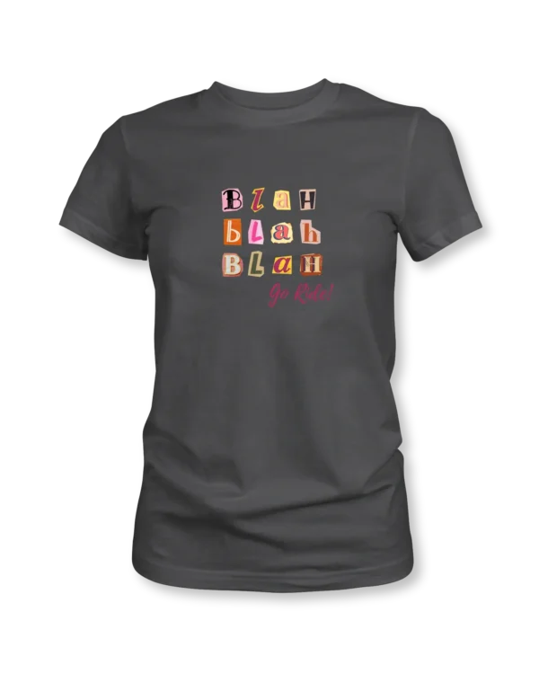 Blah-Blah-Blah Ladies Cycling T-Shirt South Africa - BikeMessenger