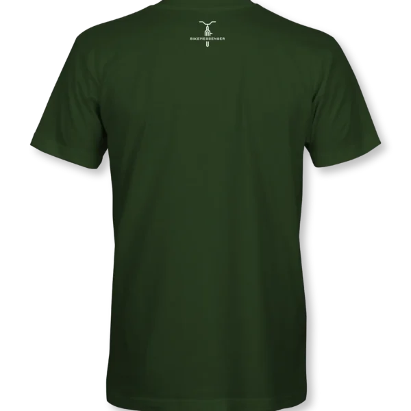 Fingerprint Men's Cycling T-Shirt Back View - BikeMessenger