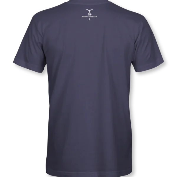 Joy Men's Cycling T-Shirt Back View - BikeMessenger