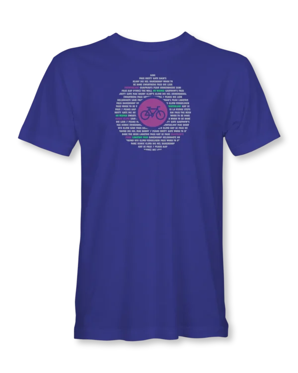 South African Climbs - Men's Cycling T-Shirt South Africa - BikeMessenger